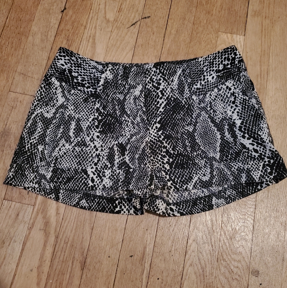 Express Snakeskin Dress Shorts